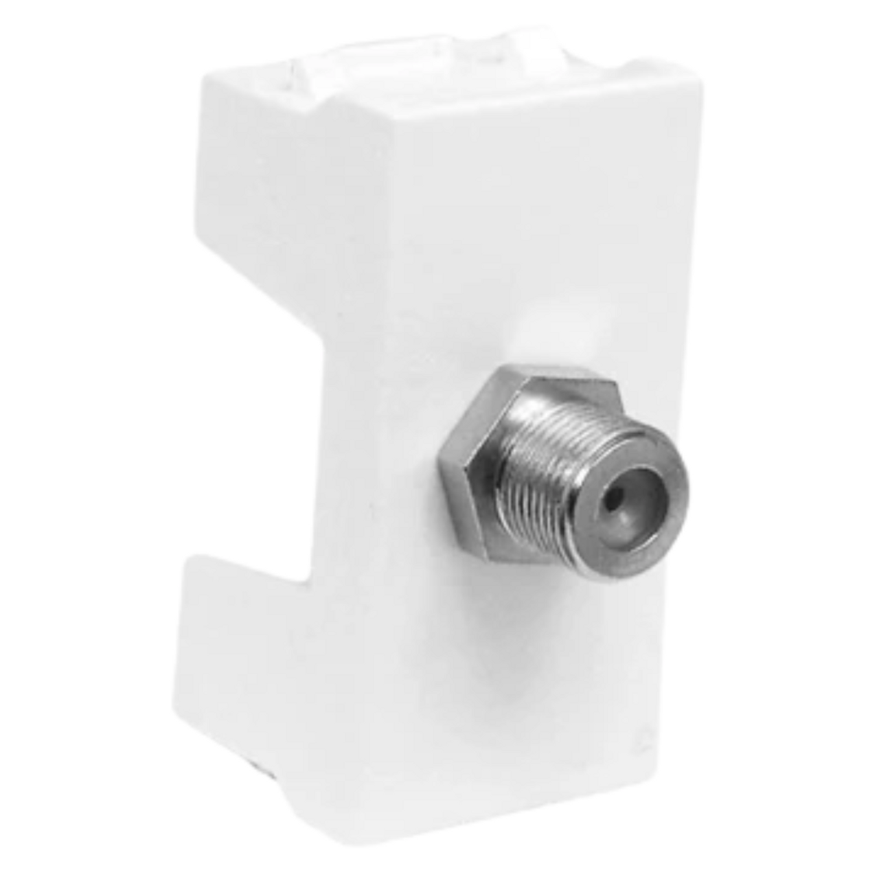 Conector de TV Coaxial CIEN Color Blanco TVCABBLA Leviton