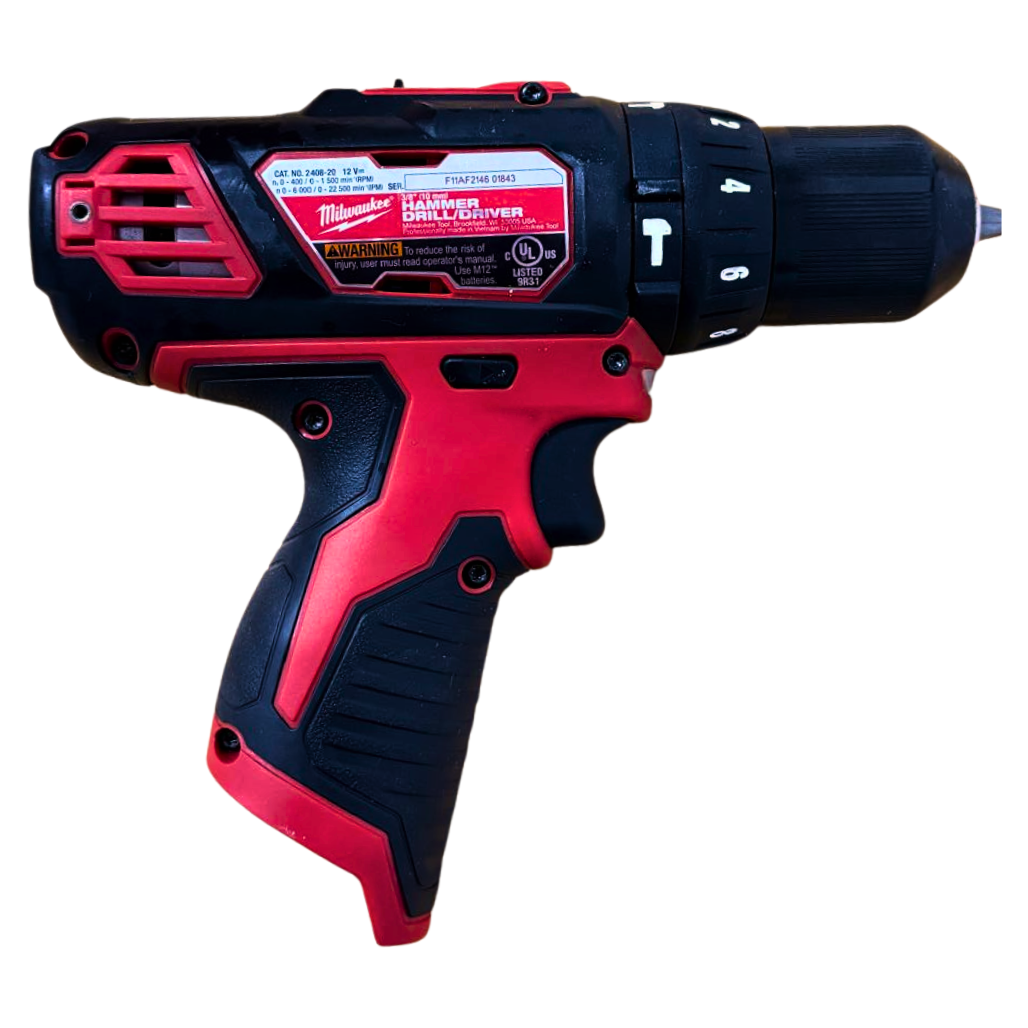 Taladro Percutor/Destornillador M12 FUEL de 3/8in 240820 Milwaukee Outlet