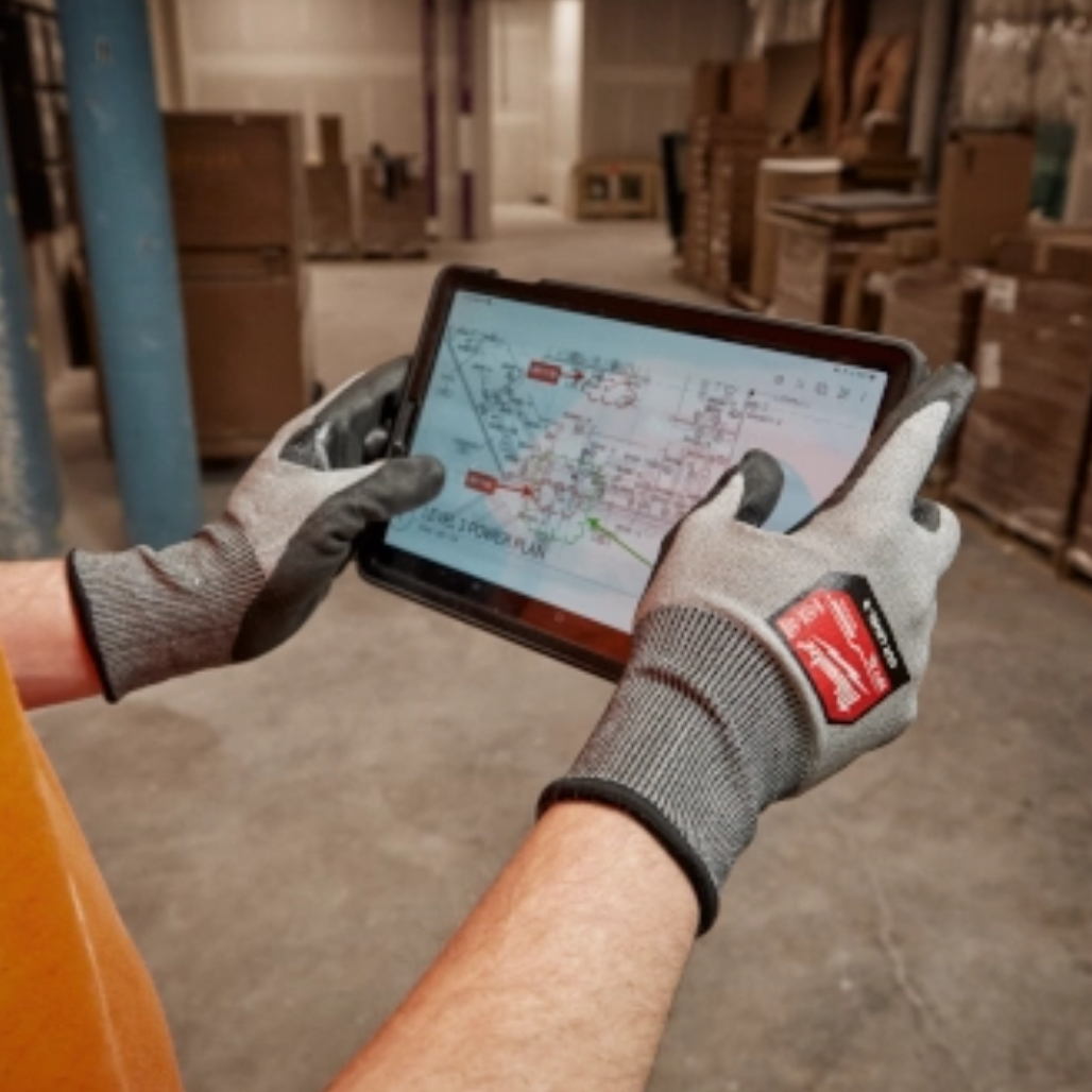 Guantes Anticorte Nivel 3 con Poliuretano Talla Mediana 48738731 Milwaukee