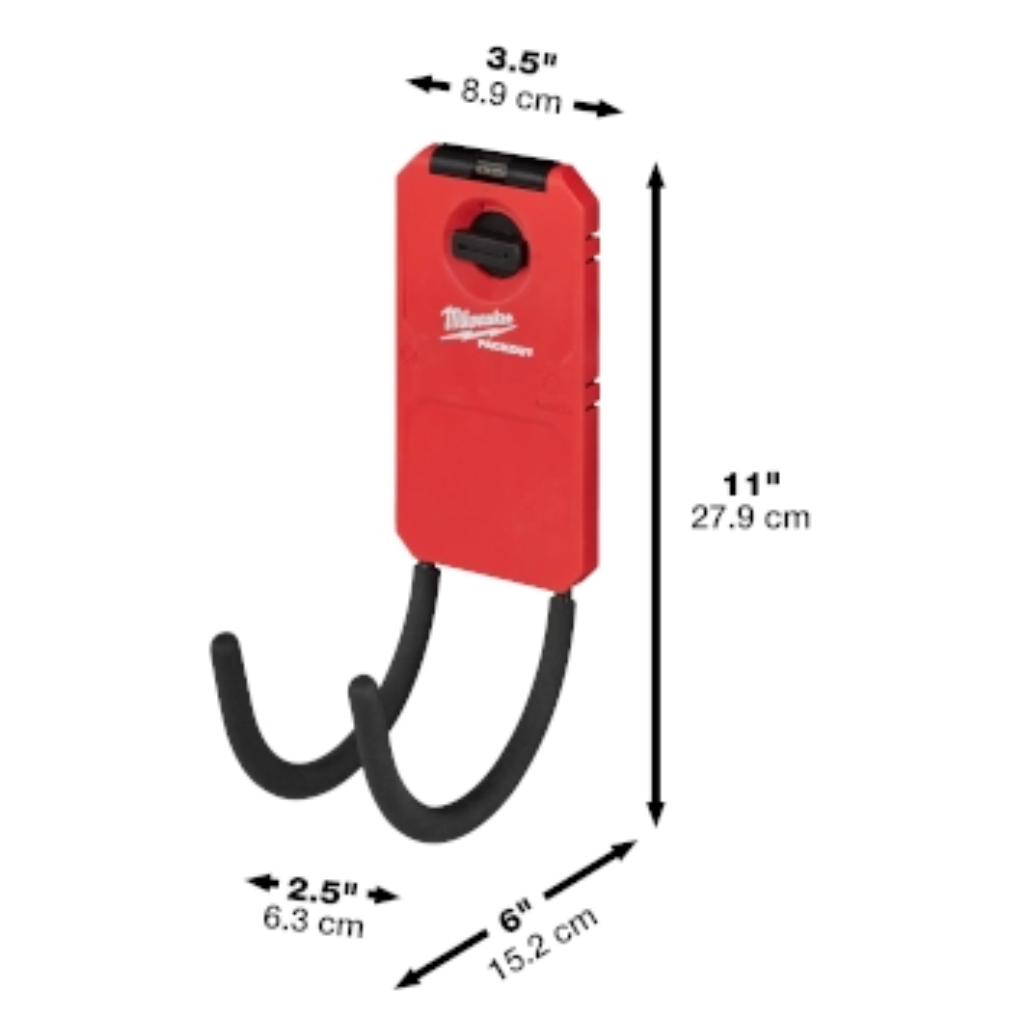 Organizador de Gancho Doble PACKOUT Curvo de 6in 48228331 Milwaukee