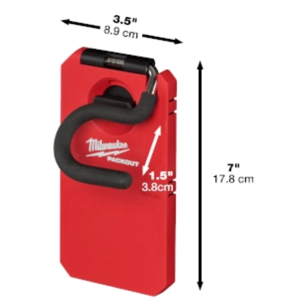 Organizador de Gancho en S PACKOUT de 4in 48228333 Milwaukee