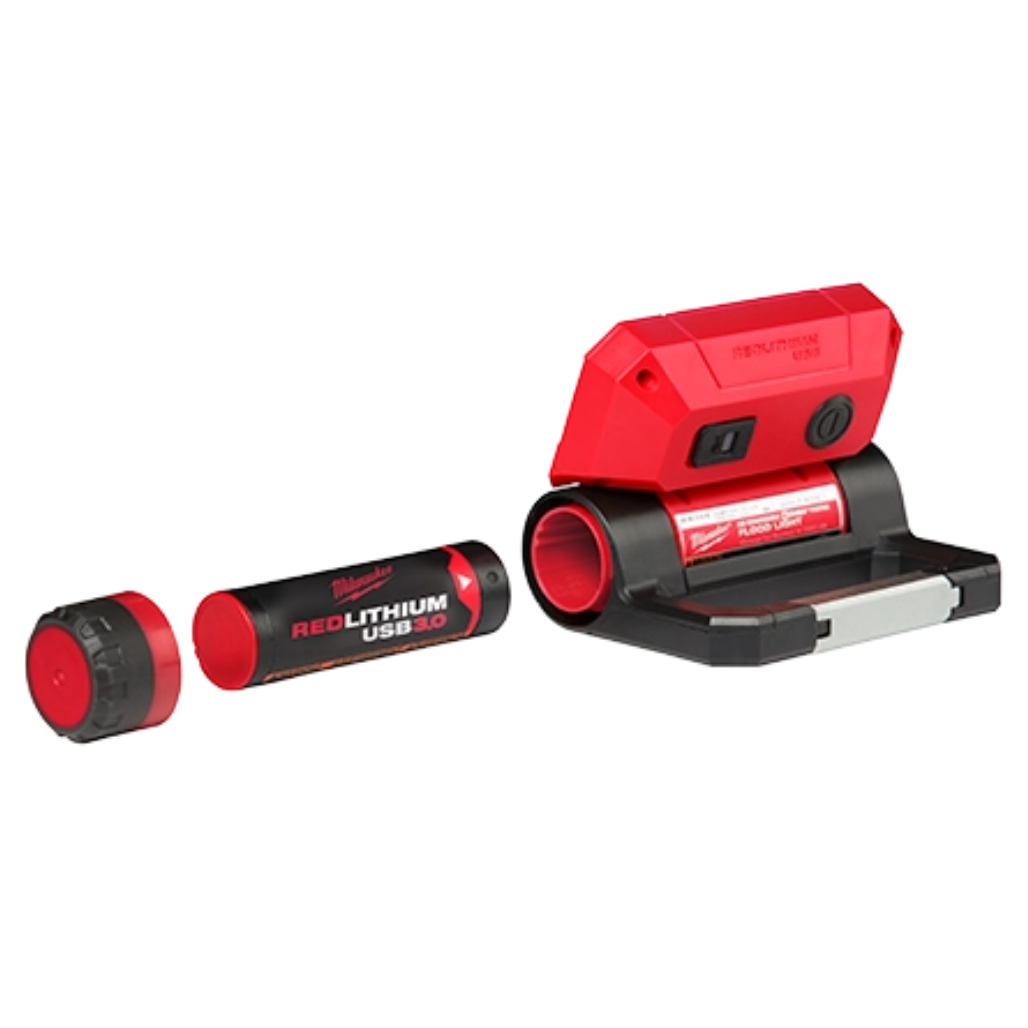 Reflector Pivotante ROVER Recargable con USB REDLITHIUM 211421 Milwaukee