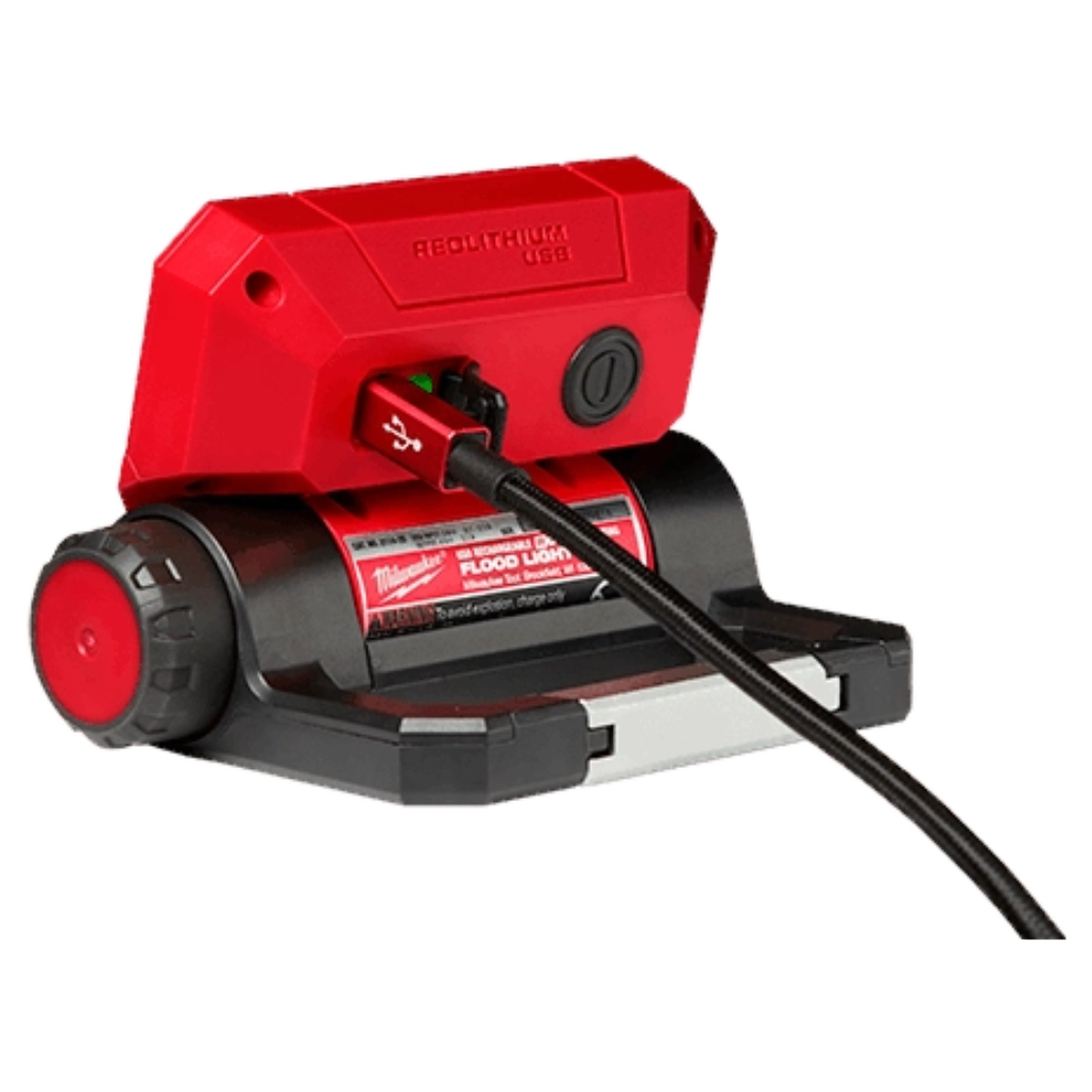 Reflector Pivotante ROVER Recargable con USB REDLITHIUM 211421 Milwaukee