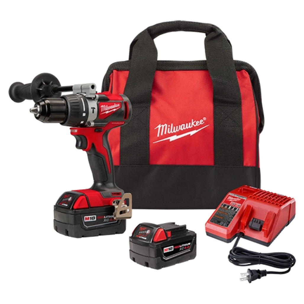 Kit de Taladro Percutor/Destornillador sin Escobillas M18 de 1/2in 290222 Milwaukee