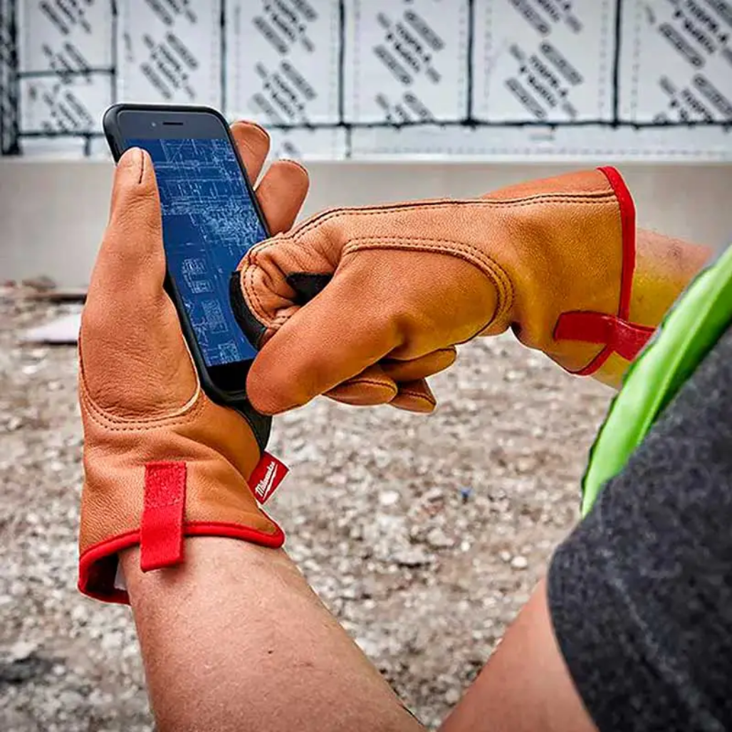 Guantes de Cuero de Cabra Talla Grande 48730012 Milwaukee