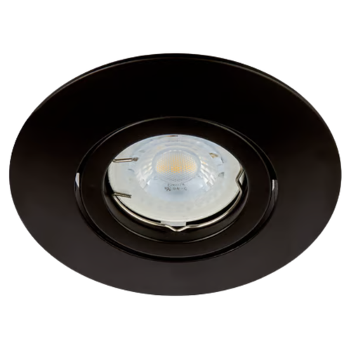 Luminaria Empotrable Downlight Dirigible Color Negro YD360BN Tecnolite