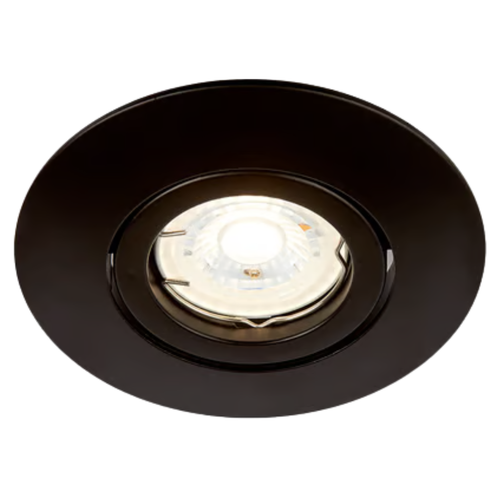 Luminaria Empotrable Downlight Dirigible Color Negro YD360BN Tecnolite