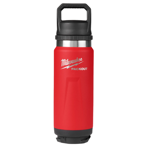 Botella Térmica PACKOUT de 24oz Rojo con Tapa 48228396R Milwaukee