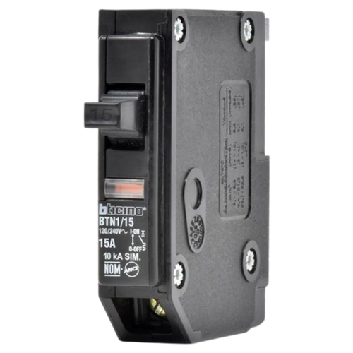 Interruptor Termomagnético 1P 15A 10KA BTN115 Bticino
