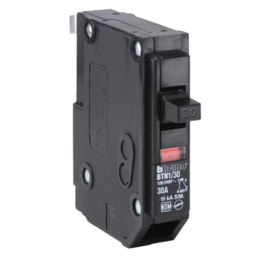 Interruptor Termomagnético 1P 30A  10KA BTN130 Bticino