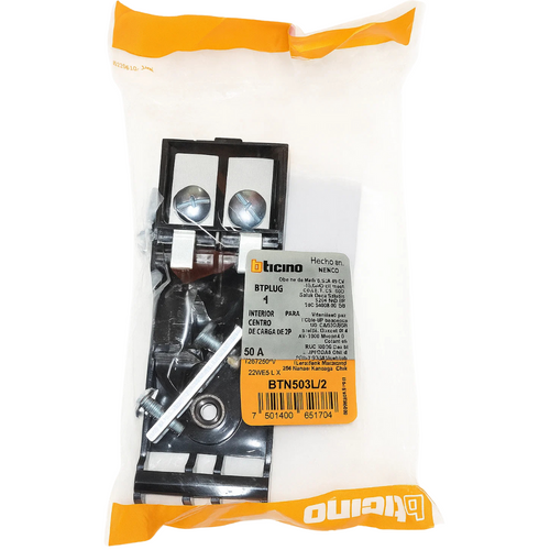 Interior de Repuesto para Centro de Carga de 2P BTN503L2 Bticino