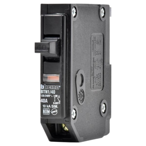 Interruptor Termomagnético 1P 40A 10KA BTN140 Bticino