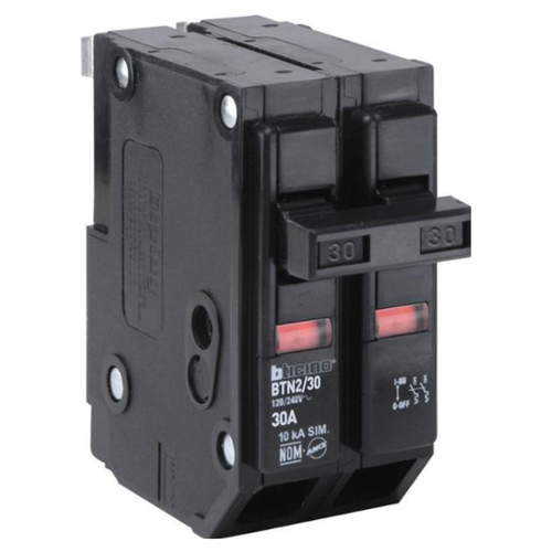 Interruptor Termomagnético 2P 30A 10KA BTN230 Bticino