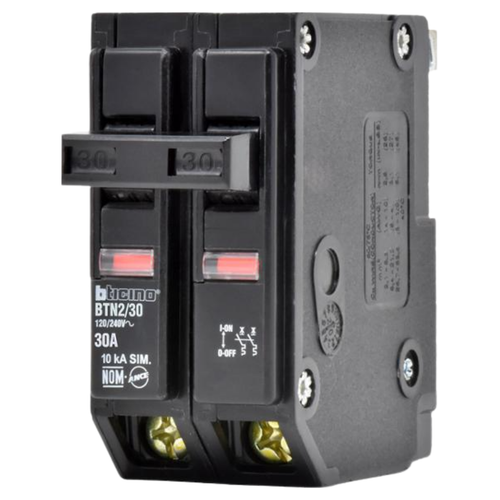 Interruptor Termomagnético 2P 30A 10KA BTN230 Bticino