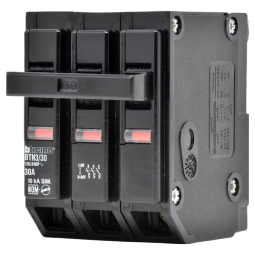Interruptor Termomagnético 3P 30A 10KA BTN330 Bticino