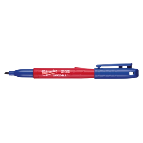 Marcador Azul Punta Fina INKZALL 48223180 Milwaukee