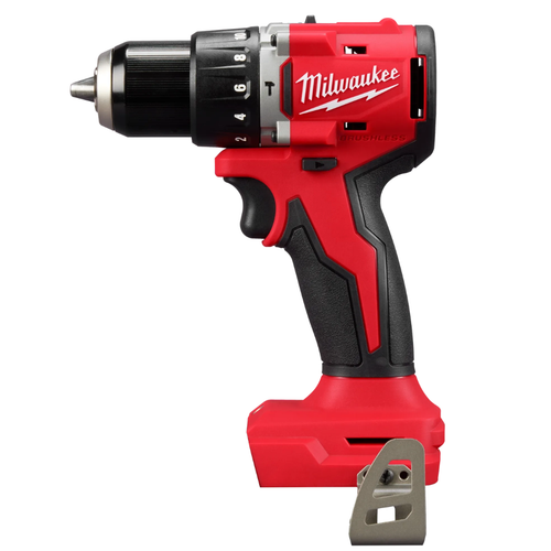 Taladro Percutor/Destornillador Compacto sin Escobillas M18 de 1/2in 360220 + Regalo Maleta de Herramientas PACKOUT de 15in 48228321 Milwaukee