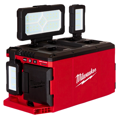 Luz/cargador M18  PACKOUT 235720 + Regalo Vaso Térmico PACKOUT de 30oz 48828393R Milwaukee