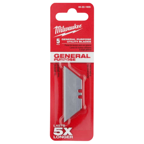 Juego de Repuestos de Hoja para Navaja 5pzas 48221905 Milwaukee