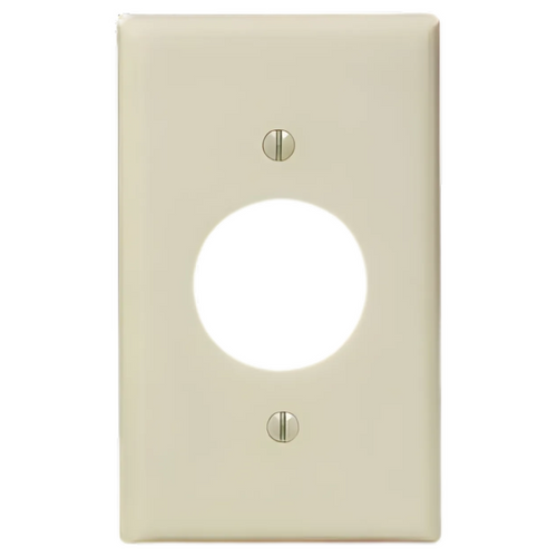 Placa para Contacto Redondo Color Marfil 86004 Leviton