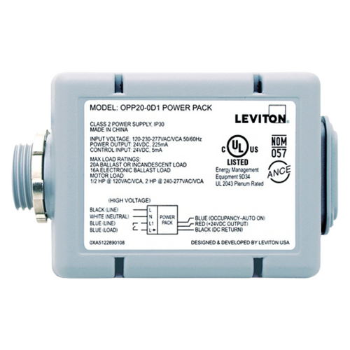 Paquete de Alimentación Estándar 20A OPP20D1 Leviton