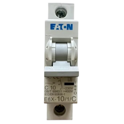 Interruptor Termomagnético 1P 10A E6X101C Eaton