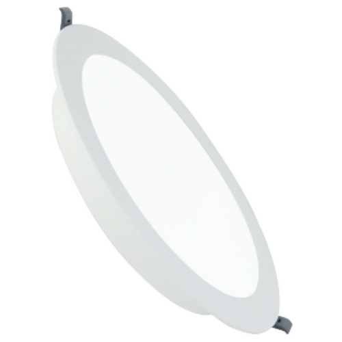 Luminaria Led de Interior para Techo IP20 12W 100/240V Color Blanco TLDL12B Tishman