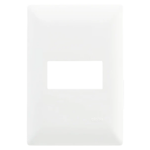 Placa de 1 Módulo ALPHA Color Blanco E913BN1 Estevez