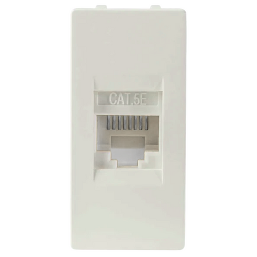 Conector de Red RJ45 UNNO Categoría 5e Color Blanco N11185BL Estevez
