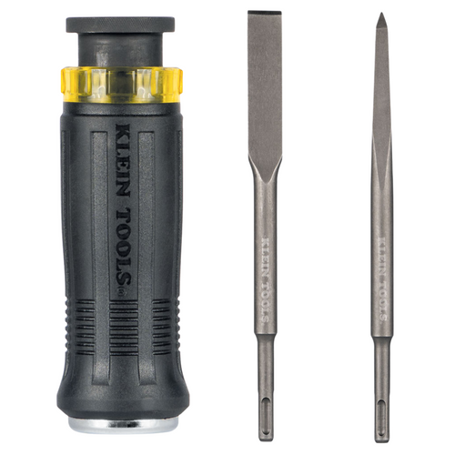 Juego de Puntas de Cincel SDS con Mango 3pzas 32753SD Klein Tools