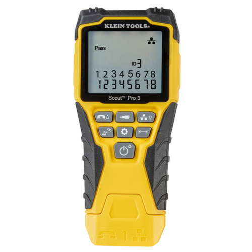 Kit de Probador de Cables Ethernet y Coaxial SCOUT Pro 3 VDV501851 Klein Tools
