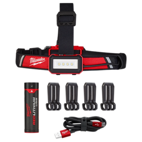 Lámpara de Perfil Bajo Recargable con USB REDLITHIUM 211521 Milwaukee