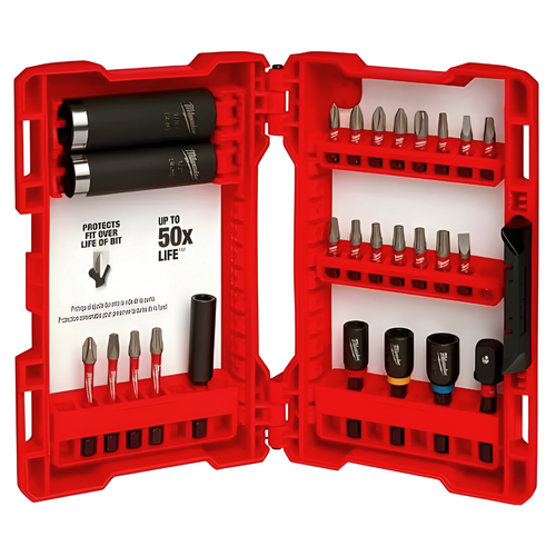 Juego de Puntas de Impacto SHOCKWAVE 26pzs 48324408 Milwaukee