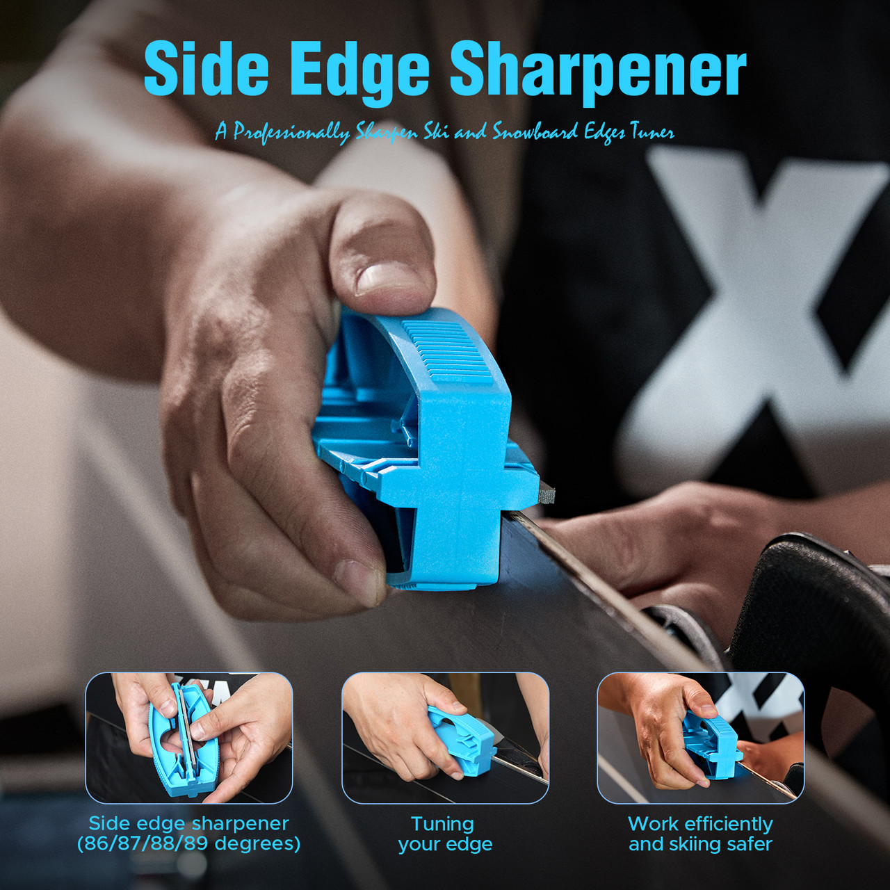 Xcman Ski And Snowboard Complete Waxing And Tuning Kit Tool Pouch