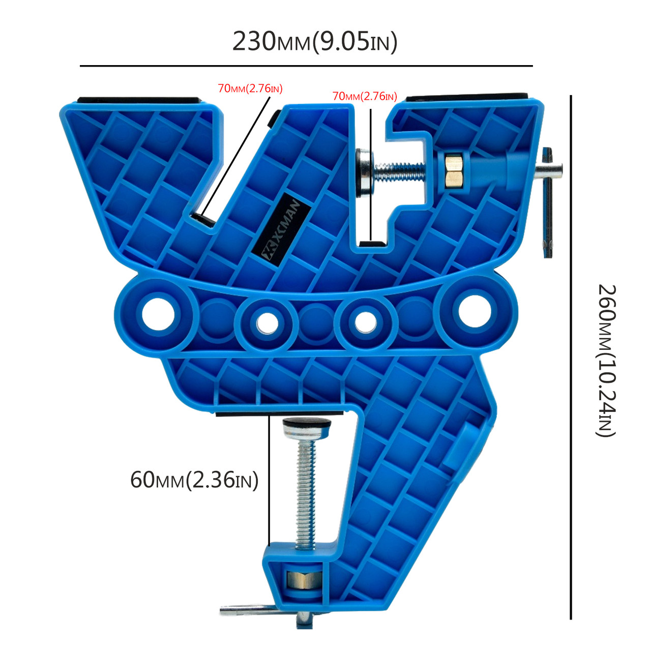 XCMAN Ski And Snowboard Freeride Vise For Tuning and Waxing