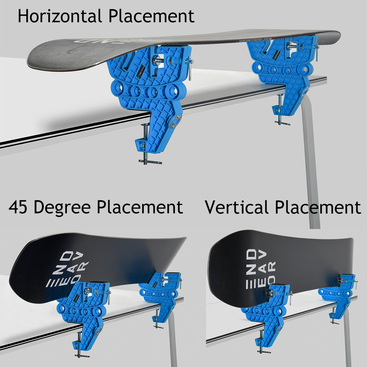 XCMAN Ski And Snowboard Freeride Vise For Tuning and Waxing