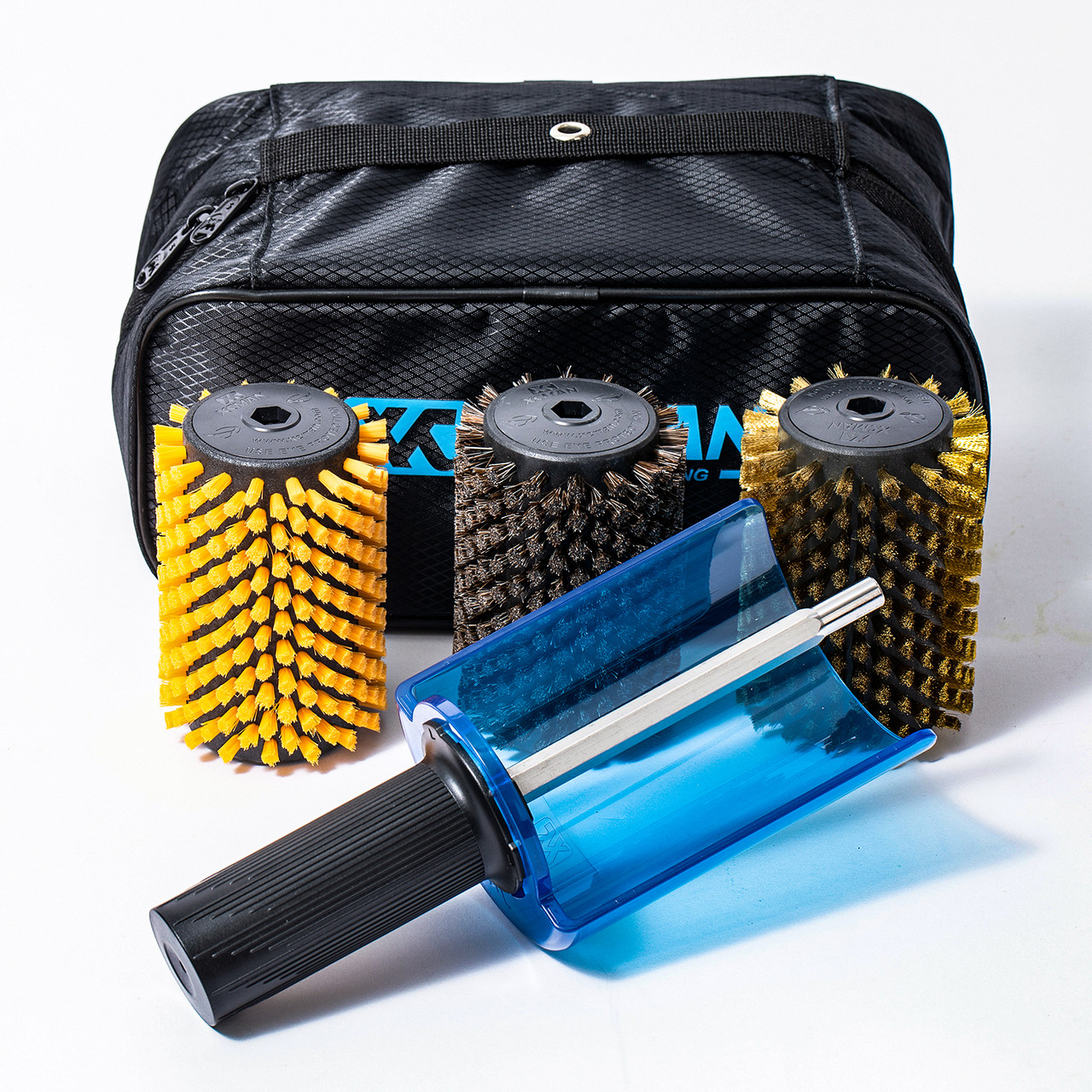 XCMAN Ski Roto Brush Kit Roto Brush Handle Axle with All 3