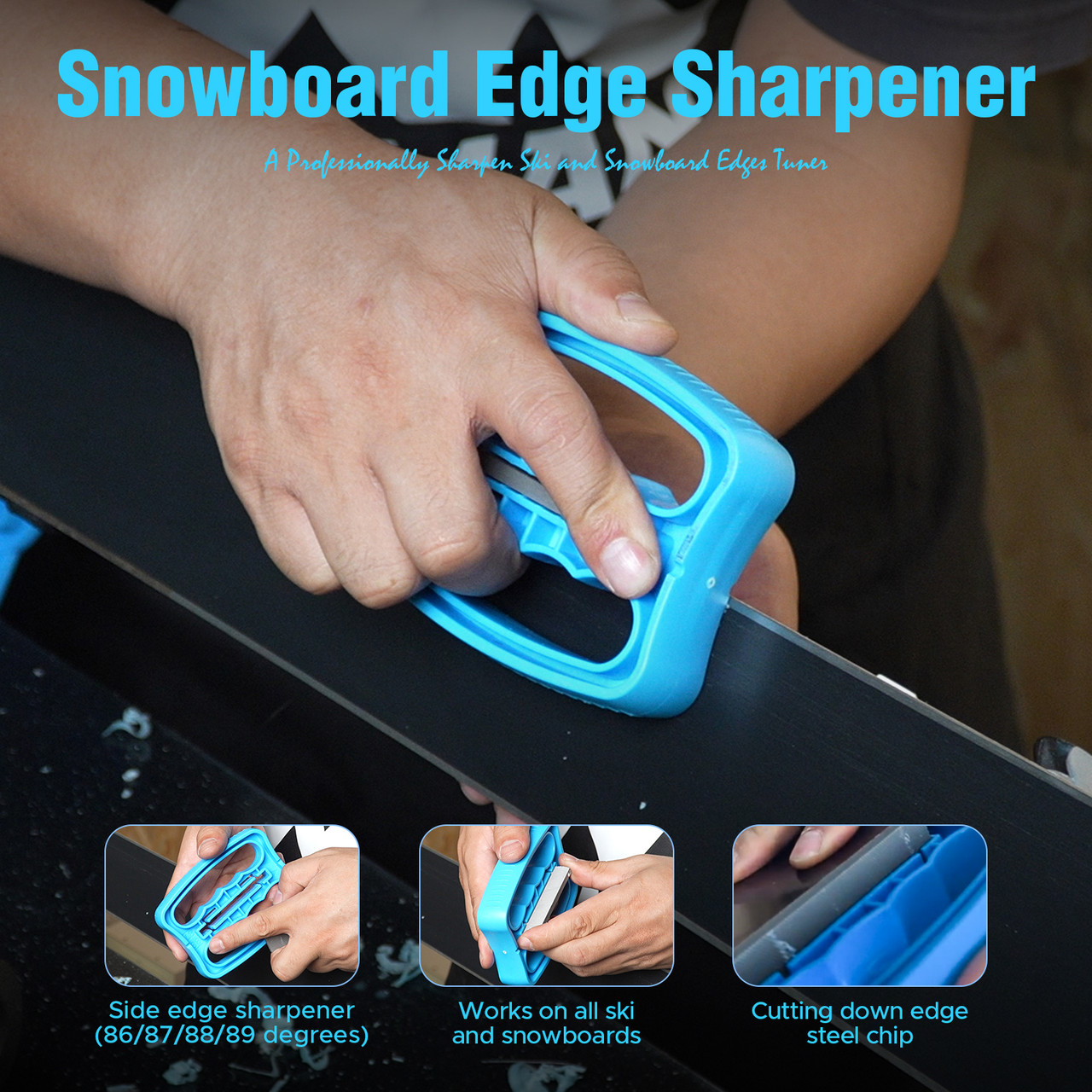 Xcman Ski And Snowboard Complete Waxing And Tuning Kit Tool Pouch