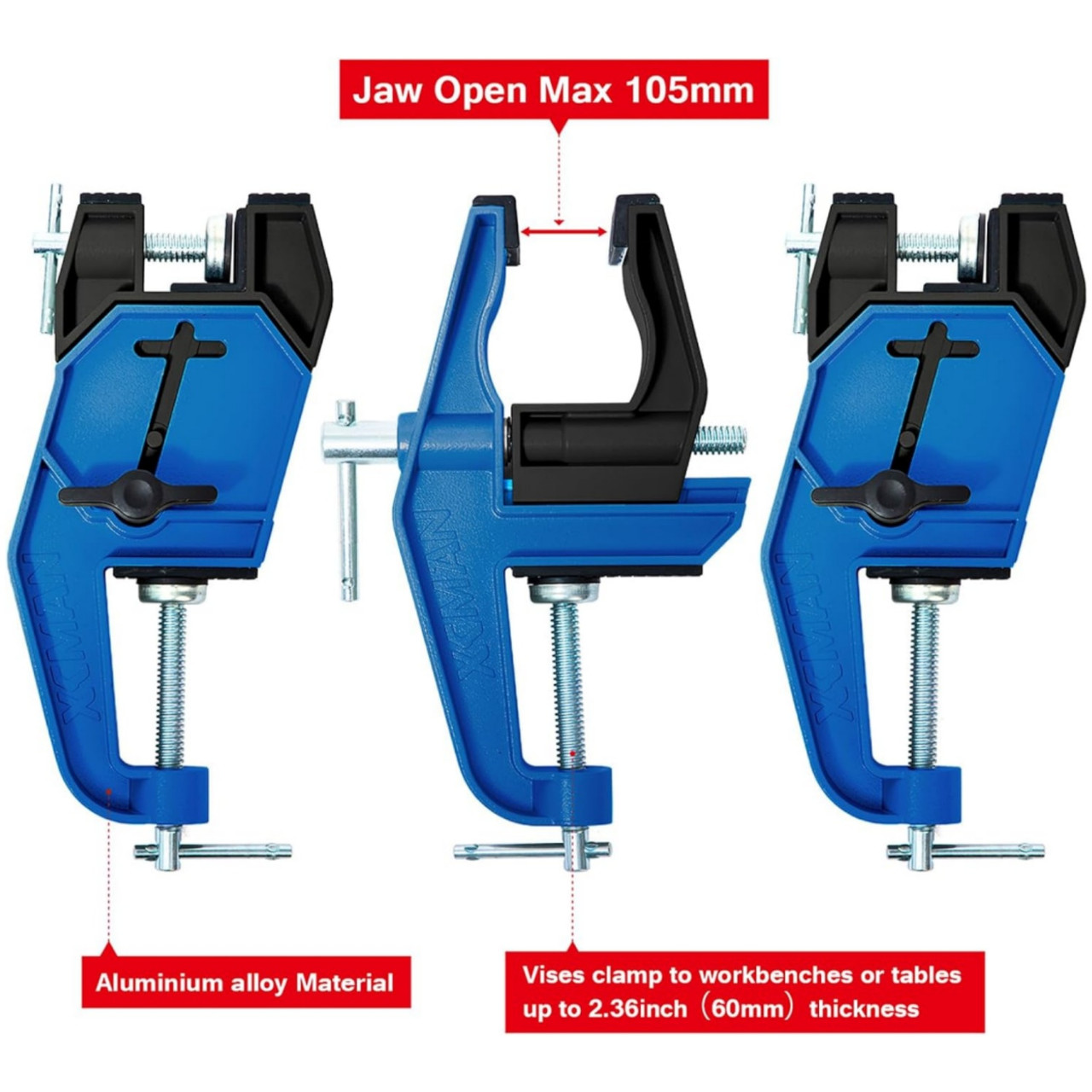 XCMAN Alpine Ski Vise PRO For Ski Tuning