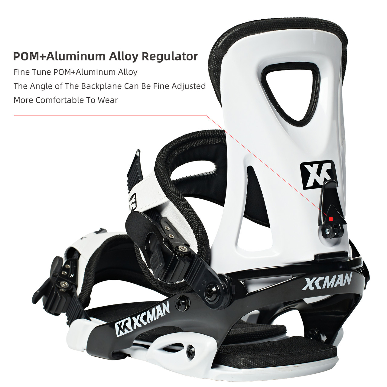 XCMAN Outdoors All-Mountain Snowboard Binding | Boot US Size 6-9