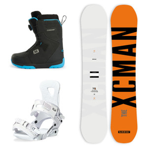 XCMAN Snowboard Packages-360seco-12 Concrete Haze - XCMAN