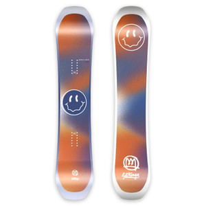 TERROR Men's Best Beginner Snowboard Camber True Twin All Mountain Snowboard MILKY WAY