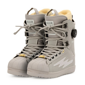 TERROR ski boots,Non Slip Wear Resistant OutsoleBoots,Full Rubber High-Elastic Sore,Fold/Cold Resistant Watrtproof,All-in-one 3D EVA Tongue,NXHALE lacying system