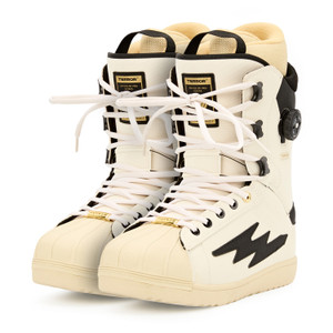 TERROR ski boots,Non Slip Wear Resistant OutsoleBoots,Full Rubber High-Elastic Sore,Fold/Cold Resistant Watrtproof,All-in-one 3D EVA Tongue,NXHALE lacying system