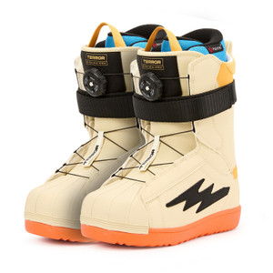 TERROR Snowboard Boots,Non Slip Wear Resistant Outsole,Full Rubber High-Elastic Sore,Fold/Cold Resistant Watrtproof,Fold/Cold Resistant Watrtproof,NXHALE lacying system