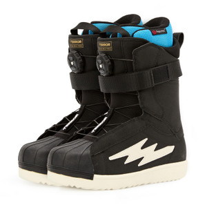 TERROR Snowboard Boots,Non Slip Wear Resistant Outsole,Full Rubber High-Elastic Sore,Fold/Cold Resistant Watrtproof,Fold/Cold Resistant Watrtproof,NXHALE lacying system