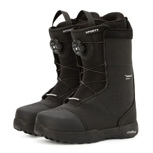 TERROR Snowboard Boots,Non Slip Wear Resistant Outsole,Full Rubber High-Elastic Sore,Fold/Cold Resistant Watrtproof,All-in-one 3D EVA Tongue,NXHALE lacying system