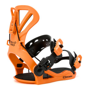 Xcman Snowboard Bindings-360 seco Pro-Black&Orange