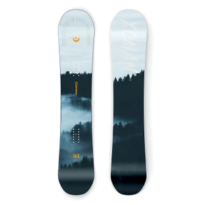 XCMAN Men's Cloudy Forest Freeride Snowboard