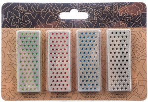 XCMAN Ski Snowbaord Edge Tuning Diamond Files Plate 4 In One Set 240 360 500 1000 Grit